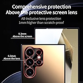 economico Cover Samsung-telefono Custodia Per Samsung Galaxy S24 S24 Ultra Plus S23 Ultra S22 Ultra S25 Ultra Per retro Resistente agli urti PC