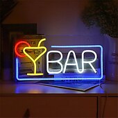 Χαμηλού Κόστους Neon LED Φώτα-oktoberfest bar led νέον φωτεινό κοκτέιλ δημιουργικό σχέδιο λογότυπο usb powered led φώτα διακόσμηση πάρτι για το σπίτι μπαρ κλαμπ υπνοδωμάτιο usb κρεμαστό φωτιστικό τοίχου 1 τμχ