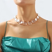 voordelige Kettingen en hangers-1 stuk Ketting For Dames Straat Dagelijks Legering Retro