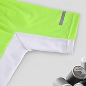 voordelige Herenjassen &amp; Gilets-Gelukkig Voor heren Wielrenshirt Korte mouw Fietsen Shirt met 3 achterzakken Bergracen Ademend Sneldrogend Anatomisch ontwerp Lampenkatoen Zwart Wit Rood Sport Kleding