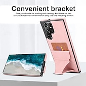 cheap Samsung Cases-Phone Case For Samsung Galaxy S24 Ultra Plus S23 S22 S21 S20 Plus Ultra A55 A35 A25 A15 5G A73 A53 A33 A23 A13 A72 A52 A32 A22 A12 S25 Ultra Back Cover with Stand Holder Card Slot Shockproof Retro