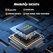 Недорогие Приставки TV Box-Android 11 и выше ТВ-бокс Заводской Аутлет H96 MAX RK3576 M9 8K 8K Cortex-A53 2GB 4GB 8GB 128Гб 32Гб 16Гб