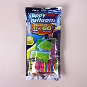 cheap Water Toys-111 Pack Rapid-Filling Self-Sealing Water Balloons for Outdoor Family Friends Children Summer Fun