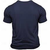 abordables Camiseta gráfica para hombres-Hombre Árbol de coco Letra Hawaiian Camiseta Camiseta superior 100% Algodón Manga Corta Gráfico Camisa Negro Blanco Verde Ejército Camiseta cómoda Calle Deporte Ropa de diseñador de moda