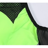 voordelige Herenjassen &amp; Gilets-WOSAWE Voor heren Wielrenvest Mouwloos Bergracen Wegwielrennen Zwart Donker Marineblauw Oranje Fietsen waterdicht Sport Effen Kleur Kleding