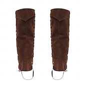 cheap Footwear-Medieval Renaissance Outfits Ren Faire Viking Men&#039;s Women&#039;s Pirate Fantasy Halloween Carnival LARP Adults Shoe Cover