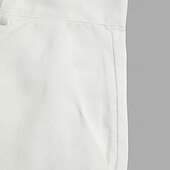 tanie Wakacje-Męskie Szorty Lniane szorty Letnie szorty Szorty plażowe Prosta noga Równina Oddychający Miękka Do kolan Codzienny Święto Moda Moda miejska Biały Niebieski Nieelastyczny
