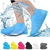 economico Cura Personale &amp; Salute-copriscarpe impermeabili, copriscarpe antiscivolo resistenti all&#039;acqua, protezioni copriscarpe antipioggia in gomma siliconica per bambini, uomini, donne