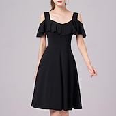 abordables Tenues de danse latine-Danse de la salsa latine Robe Corde de resserrement Femme Utilisation Usage quotidien Manche Courte Coton cristal Soie Glacée