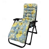 economico Accessori per divano-cuscino per sedia a dondolo trapuntato antiscivolo comodo cuscino reclinabile sedia in rattan cuscino a bovindo
