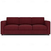 cheap Sofa Cover-3-Seat Sofa Cover 100% Cotton Solid Color Quilted Slipcovers VIMcover LITB PRIME cover