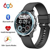 tanie Smartwatche-696 LC315B Inteligentny zegarek 1.27 in Inteligentny zegarek Bluetooth Krokomierz Powiadamianie o połączeniu telefonicznym Rejestrator snu Kompatybilny z Android iOS Damskie Męskie Odbieranie bez
