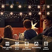 cheap Battery String Lights-1pc Waterproof Football String Light with Remote Control, Euro Cup Football/Baseball/Rugby/Basketball/ String Light 3M-20Leds Indoor and Outdoor Atmosphere Decoration Light String Beer Festival