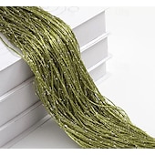 economico Tende macrame e stringa-Tenda con paillettes per decorazioni per la casa per porta, tende a fili per porta, 39x79 pollici sospese, divisorio per camera da letto cieco, soggiorno, pannello a parete per finestra, fondali con