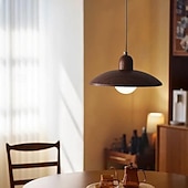 economico Luci a sospensione-lampada a sospensione a led bianco caldo 30 cm lampadario in legno retrò a 1 luce personalità creativa lanterna design leggero lampada a sospensione moderna e minimalista g9 apparecchi di