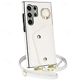 levne Pouzdra pro Samsung-telefon Carcasă Pro Samsung Galaxy S24 Ultra Plus S23 S22 S21 S20 Ultra Plus FE A55 A35 A25 A15 5G A14 A54 A53 S25 Ultra Pouzdro na peněženku se stojánkem Držák na prsteny Zip Retro TPU Kov PU kůže