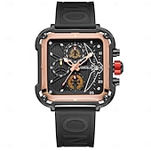 economico Orologi meccanici-orologio al quarzo da uomo onola orologio da polso casual moda creativa calendario luminoso orologio con gel di silicone decorazione impermeabile