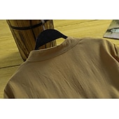 preiswerte Damen Einfache Oberteile-Damen Übergröße Bluse Glatt Brautkleider schlicht Langarm Eine Glocke V Ausschnitt Normale Oberteile Täglich Gefaltet Schwarz Weiß Rosa Rote Khaki Ganzjährig