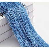 economico Tende macrame e stringa-Tenda con paillettes per decorazioni per la casa per porta, tende a fili per porta, 39x79 pollici sospese, divisorio per camera da letto cieco, soggiorno, pannello a parete per finestra, fondali con