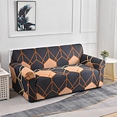baratos Cobertura de Sofa-Capa de sofá de alta elasticidade para todas as estações, cobertura total e capa de sofá integrada para sala de estar