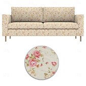 cheap Sofa Cover-100% Cotton 2-Seat 3-Seat Sofa Cover Floral Quilted Slipcovers  PARcover LITB PRIME cover