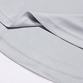 baratos Tops-Homens Camiseta Colete de Trilha Sem Manga Com Capuz Malha Íntima Camisa sem mangas Colete superior Ao ar livre Secagem Rápida Macio Redutor de Suor Verão Poliéster Preto Branco Azul Marinho