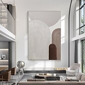 preiswerte Ölgemälde-abstraktes Ölgemälde auf Leinwand handgefertigtes modernes Ölgemälde handgemalt großes Ölgemälde Wandkunst Gemälde für Schlafzimmer Wohnzimmer Kunstwerk Heimdekoration