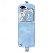 cheap Samsung Cases-Phone Case For Samsung Galaxy Z Flip 5 Z Flip 4 Z Flip 3 Back Cover with Stand Holder Card Slot Shockproof Retro TPU PU Leather