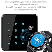 tanie Smartwatche-696 QW33 Smart Watch tracker fitness ECG PPG przypomnienie Bluetooth Android iOS IP67 46 mm 1,28