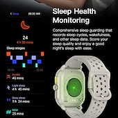 Χαμηλού Κόστους Smartwatch-696 P106 Εξυπνο ρολόι 2.06 inch Έξυπνο ρολόι Bluetooth Βηματόμετρο Υπενθύμιση Κλήσης Παρακολούθηση Ύπνου Συμβατό με Android iOS Γυναικεία Άντρες Κλήσεις Hands-Free Υπενθύμιση Μηνύματος IP 67