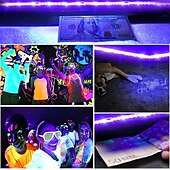 economico strisce luminose impermeabili-striscia di luce nera USB ad altissima luminosità uv dc5v 390nm-400nm 1-5m smd 5050 60leds ip67 striscia di luce a led ultra luminosa impermeabile adatta per feste da ballo fluorescenti illuminazione