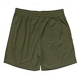 baratos Calções Estilo Casual-Homens Shorts de verão Shorts casuais Shorts de veludo cotelê Bolsos Com Cordão Cintura elástica Tecido Conforto Comprimento do joelho Ao ar livre Diário Moda Estilo Clássico Preto Amarelo