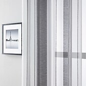 levne Záclony a závěsy-velká pruhovaná okenní zástěna v nordic ins stylu minimalistický obývací pokoj, ložnice, studijní závěs