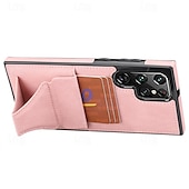 cheap Samsung Cases-Phone Case For Samsung Galaxy S24 Ultra Plus S23 S22 S21 S20 Plus Ultra A55 A35 A25 A15 5G A73 A53 A33 A23 A13 A72 A52 A32 A22 A12 S25 Ultra Back Cover with Stand Holder Card Slot Shockproof Retro