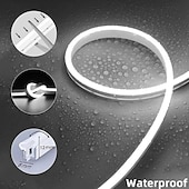 cheap Waterproof Strip Lights-5V Waterproof LED Neon Light Strip with 13key Remote Control Timer 3.3-9.8FT Waterproof Pool Strip Box Power Supply Suitable for Outdoor Activities Parties Camping Courtyard Decoration Lndoor Car Atmosphere