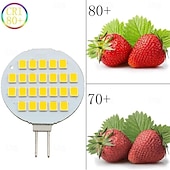 olcso Kéttűs LED-es izzók-g4 led izzók 2w, 24-2835 smd, ac/dc 12v-24v, szuperfényes halogén 20w csere, natúr hideg fehér lakókocsihoz, lakókocsihoz, szekrényhez és csónakhoz (10db)
