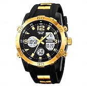 abordables Relojes digitales-SKMEI Hombre Reloj Digital Al Aire Libre Deportes Moda Reloj Casual Luminoso Cronómetro Despertador Calendario TPU Reloj