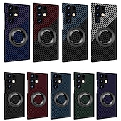 preiswerte Samsung-Handyhülle-Handyhülle für Samsung Galaxy S25 Ultra Rückenschale mit Ständerhalter Unterstützung für kabelloses Laden Schlagfest PC Metall