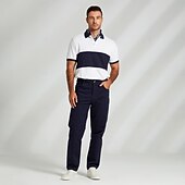 halpa Miesten Elite Polo-Miesten Polo Neulo poolo liiketoiminta Kausaliteetti Kauluskäänne Lyhythihainen Moderni Juhla Yhtenäinen väri Napit Kesä Valkoinen Polo
