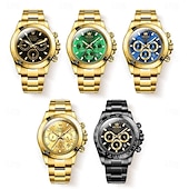 economico Orologi meccanici-Orologio meccanico da uomo OLEVS moda business automatico autopulente luminescente con calendario impermeabile in acciaio
