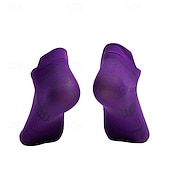 お買い得  メンズソックス-男性用 3ペア マルチパック ソックス ランニングソックス カジュアルソックス ブラック ホワイト カラー 平織り スポーツ 日常 バケーション ベーシック 普通の厚さ 春 秋 ファッション カジュアル