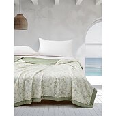 baratos Cobertores de cama-Colcha de verão, Floral / flor Fibra de Liocel Confortável cobertores