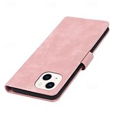 tanie Etui do iPhone&#039;ów-telefon Kılıf Na iPhone 15 Pro Max iPhone 14 13 12 11 Pro Max Plus Mini SE Etui na karty portfela z paskiem na nadgarstek Stopka Gniazdo karty Retro TPU Skóra PU