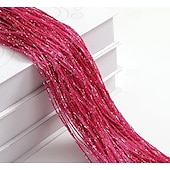 economico Tende macrame e stringa-Tenda con paillettes per decorazioni per la casa per porta, tende a fili per porta, 39x79 pollici sospese, divisorio per camera da letto cieco, soggiorno, pannello a parete per finestra, fondali con