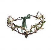 economico Accessori e altro-Floreale Medievale Rinascimento Copricapo Collana Orecchie Fiera del Ren Fata Elfico Per donna Fantasia Halloween Carnevale Mascherata Festa / Sera Adulti Altri Accessori