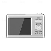 Недорогие Экшн-камеры-Цифровая камера с оптическим зумом 4K, компактная камера для путешествий с двумя дисплеями