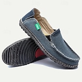 voordelige Hereninstappers &amp; loafers-casual instappers voor heren - bovenwerk van ademend canvas, lichtgewicht zool, ideaal voor dagelijks gebruik