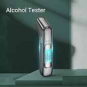abordables Alarmes pour voiture-Testeur d&#039;haleine d&#039;alcool sans contact, alcoomètre, écran lcd, détecteur d&#039;alcool, précision, outil de diagnostic