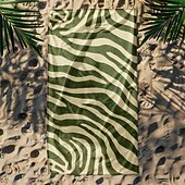 abordables ensembles de serviettes de plage-serviette de plage série palmiers couvertures confortables 100 % microfibre serviette de plage surdimensionnée, 35 &quot;x 70&quot;, grande serviette de bain pour adolescents adultes, séchage rapide,