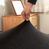 economico Copertura del divano futon-Copridivano letto senza braccioli in tessuto jacquard 3 diverse dimensioni fodere per decorazioni per divano in velluto di mais protezione elasticizzata copripanca elastico